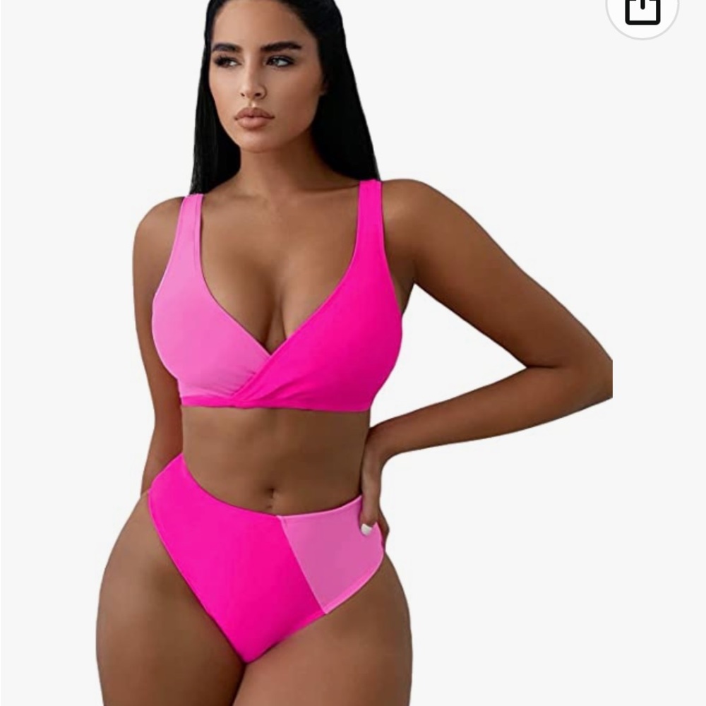 Pink bikini